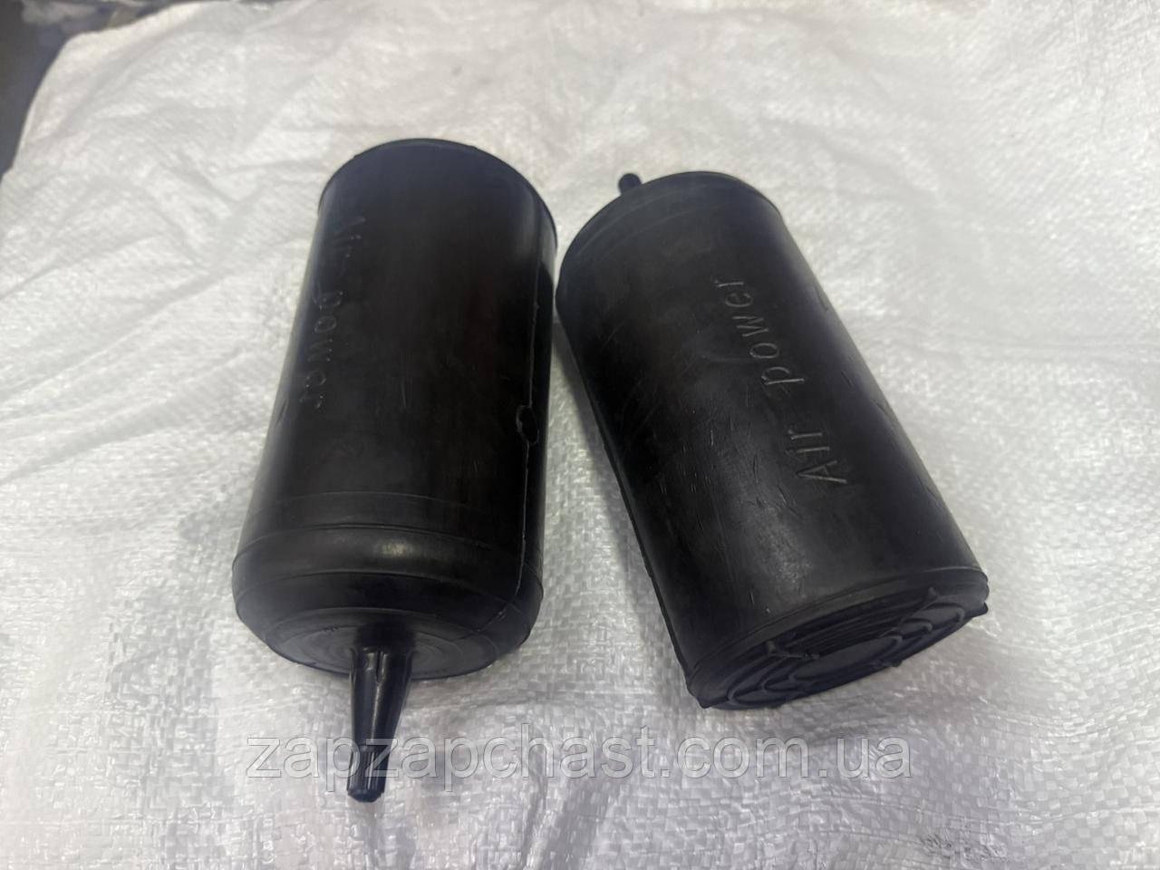 Пневмоподушки пневмобалони в пружини іномарки 85х160 торцеві (вертикальні), фото 1