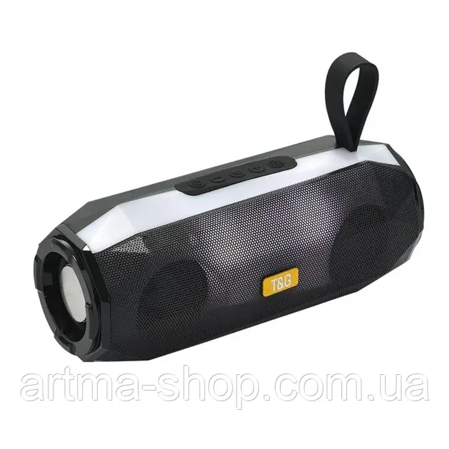 Портативна Bluetooth колонка T&G TG-147, до 5 годин роботи, Потужність 10Вт, чорна