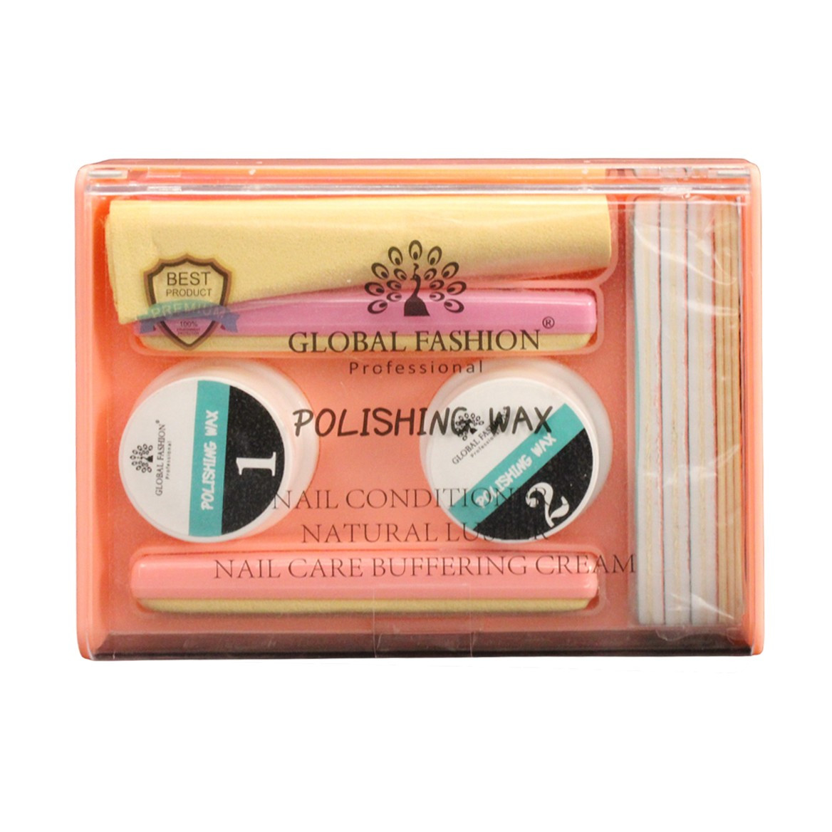 Набір для японського манікюру Global Fashion #1 (Зелений), фото 1