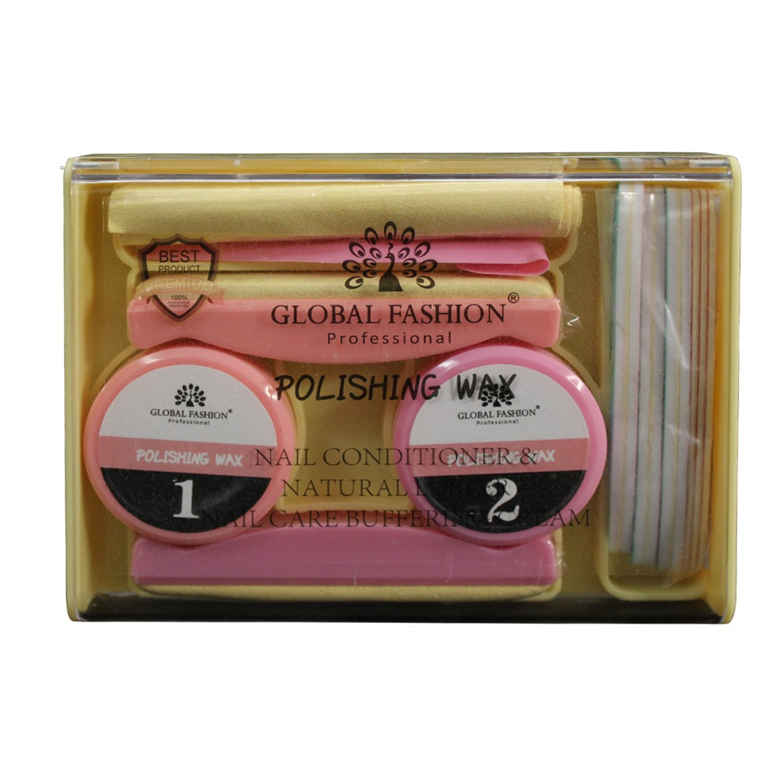 Набір для японського манікюру Global Fashion #1 (Рожевий), фото 1