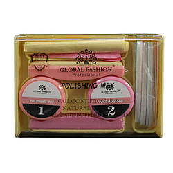 Набір для японського манікюру Global Fashion #1 (Рожевий)