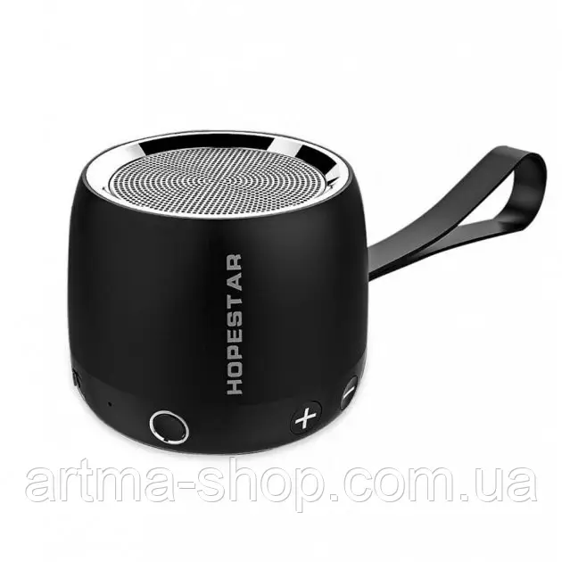 Портативна бездротова колонка Bluetooth Hopestar H17 для телефону, Потужність 3Вт, чорна