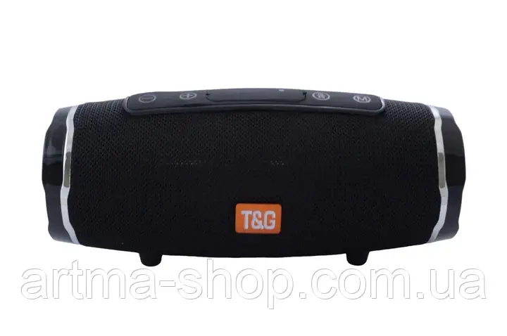 Портативна Bluetooth колонка T&G TG-145, Потужність 10Вт, чорна