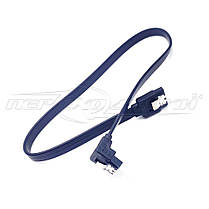Кабель SATA-DATA 3.0 для HDD, 0.35 м кутовий з засувками, фото 3