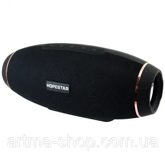 Портативна Бездротова Bluetooth Колонка Hopestar H20, Загальна потужність 31Вт, чорна, фото 1
