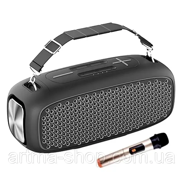 Портативна бездротова Bluetooth колонка Hopestar A30 pro, Потужність 55Вт, TWS, AUX/TF/USB, 5h, IPX6, чорна