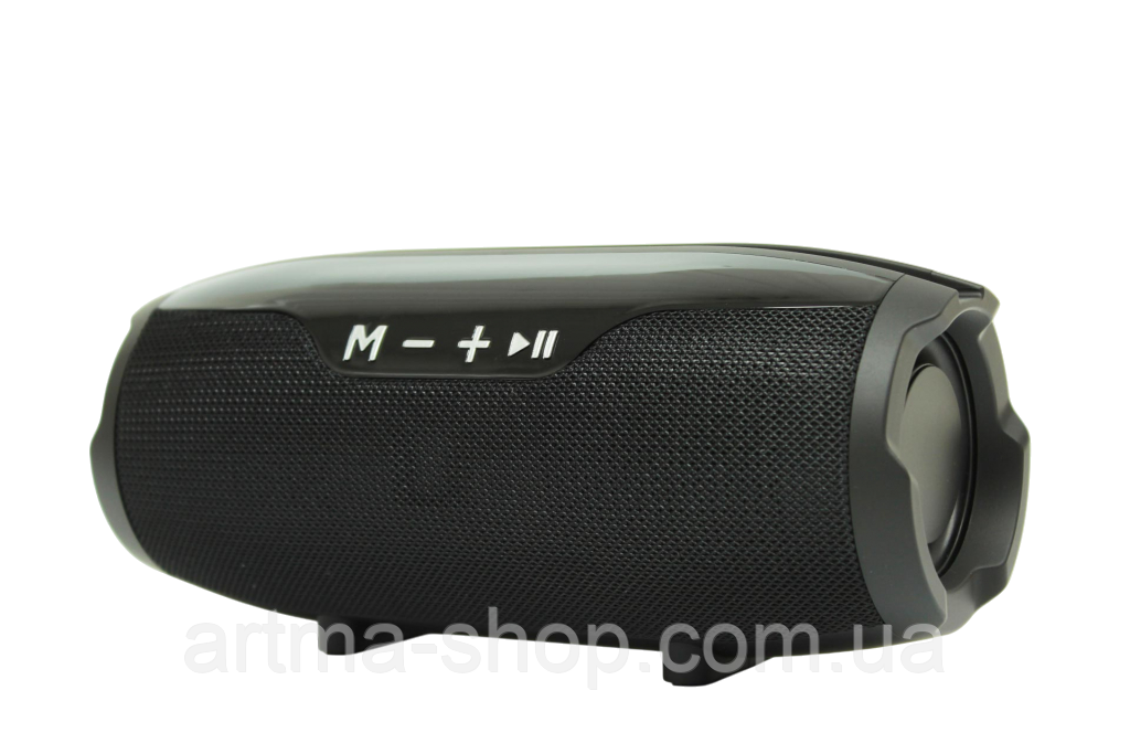 Портативна Bluetooth колонка E14 Plus, Потужність 5 Вт + 5 Вт, батарея 2200 мАг, 220х80 мм, чорна, фото 1