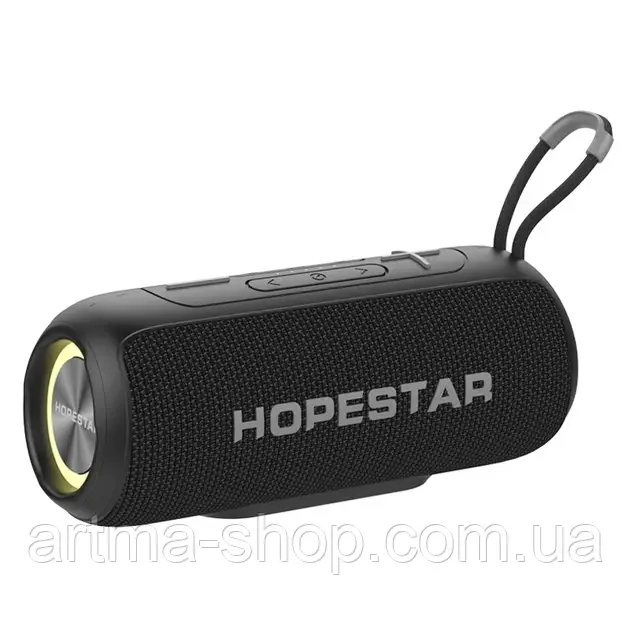 Портативна бездротова Bluetooth колонка Hopestar P26, IPX6, Потужність 10Вт, чорна