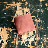 Шкіряний гаманець портмоне BGS коньячний рудий BGS3034, фото 4