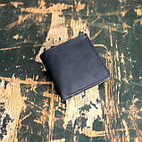 Шкіряний гаманець портмоне BGS чорний BGS3031, фото 2