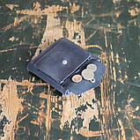 Шкіряний гаманець портмоне BGS синій BGS3032, фото 3