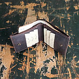 Шкіряний гаманець портмоне BGS коричневий BGS3033, фото 5