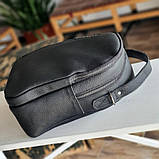 Жіночий шкіряний рюкзак BGS чорний BGS3047, фото 6