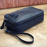 Сумка жіноча шкіряна BGS синя BGS3094, фото 3