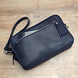 Сумка жіноча шкіряна BGS синя BGS3094, фото 5