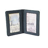 Шкіряна обкладинка для id паспорта, автодокументів BGS зелена BGS3148, фото 2