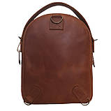 Жіночий шкіряний рюкзак BGS коньячний BGS3163, фото 8
