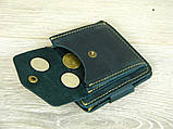 Жіночий шкіряний гаманець-шум BGS зелений BGS3183, фото 5