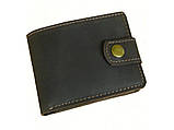 Чоловічий шкіряний гаманець портмоне BGS коричневий BGS3184, фото 10