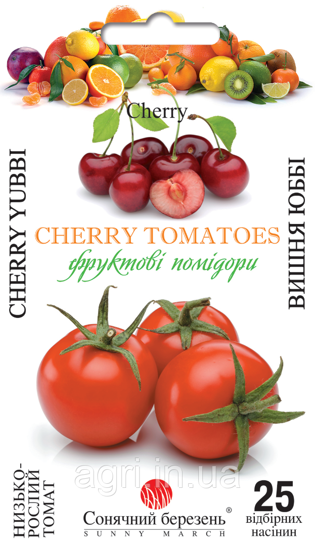 Томат черрі Вишня Юббі, 25 шт.