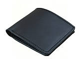 Шкіряний тонкий гаманець BGS чоловічий чорний BGS3206, фото 2