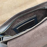 Сумка чоловіча через плече BGS шкіряна 28*24*7 см коричнева BGS3209, фото 5