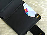 Чоловічий гаманець BGS шкіряний чорний BGS3217, фото 4