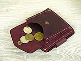 Жіночий гаманець BGS шкіряний бордовий BGS3219, фото 4