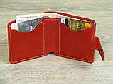 Жіночий гаманець портмоне BGS шкіряний червоний BGS3228, фото 3