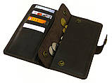 Гаманець чоловічий BGS шкіряний коричневий BGS3244, фото 3