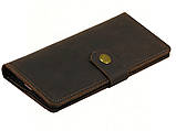 Гаманець чоловічий BGS шкіряний коричневий BGS3244, фото 4
