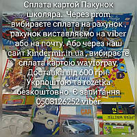 Комплект першокласника для хлопчика, набір канцелярії економ 1 клас Україна KOMP1MPRE2