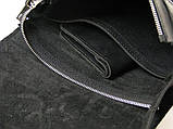 Чоловіча шкіряна сумка через плече BGS чорна 23*20*5 см BGS3288, фото 9