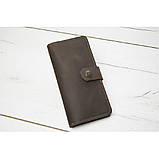 Чоловічий шкіряний гаманець BGS коричневий BGS3292, фото 3