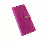 Гаманець жіночий шкіряний BGS рожевий фуксія BGS3303, фото 3
