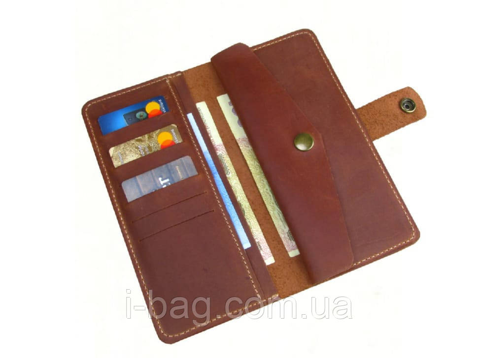 Гаманець жіночий шкіряний BGS коньячний BGS3305, фото 1