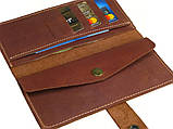 Гаманець жіночий шкіряний BGS коньячний BGS3305, фото 2