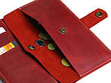 Гаманець жіночий шкіряний BGS червоний BGS3306, фото 2