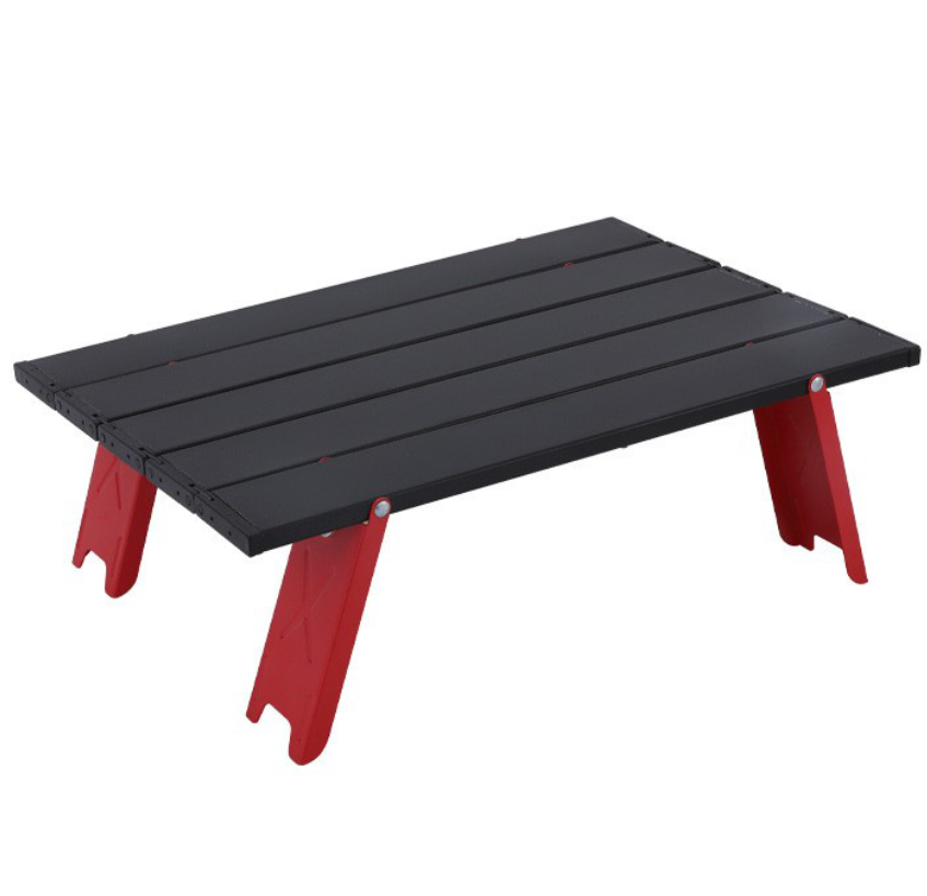 Міні туристичний столик складаний 42 × 29 × 13 см Компактний похідний стіл для їжі та туристичної плити, фото 1