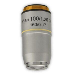 Об'єктив планахромат 100х/1,25 (S) (МІ) для XS-3ххх, XS-5ххх