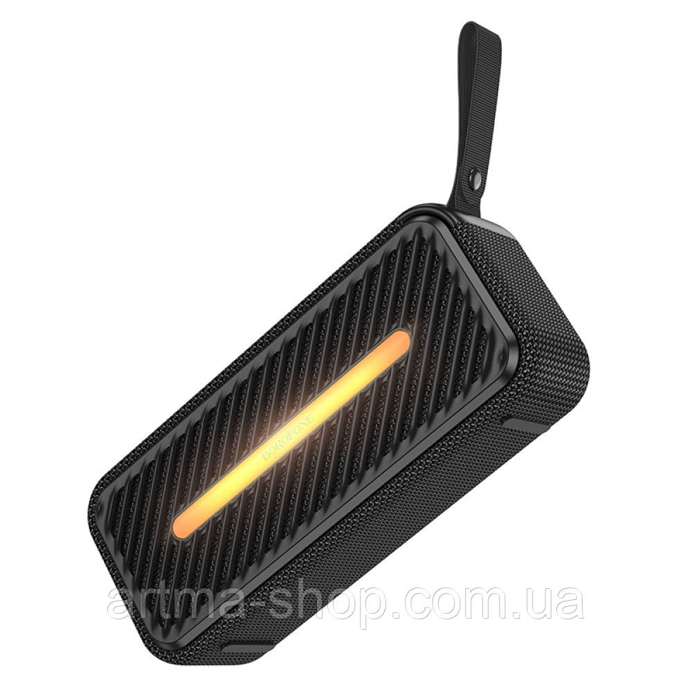 Портативна Bluetooth колонка Borofone BP20 Joy, Потужність 10Вт, 23,0х6,0х10,0 см, чорна