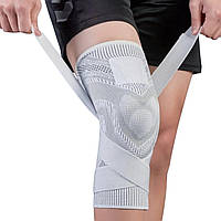 Наколінник бандаж еластичний з фіксуючим ременем SIBOTE ST-7159-L-XL 1 шт.