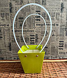 Сумочка для квітів олива, фото 3