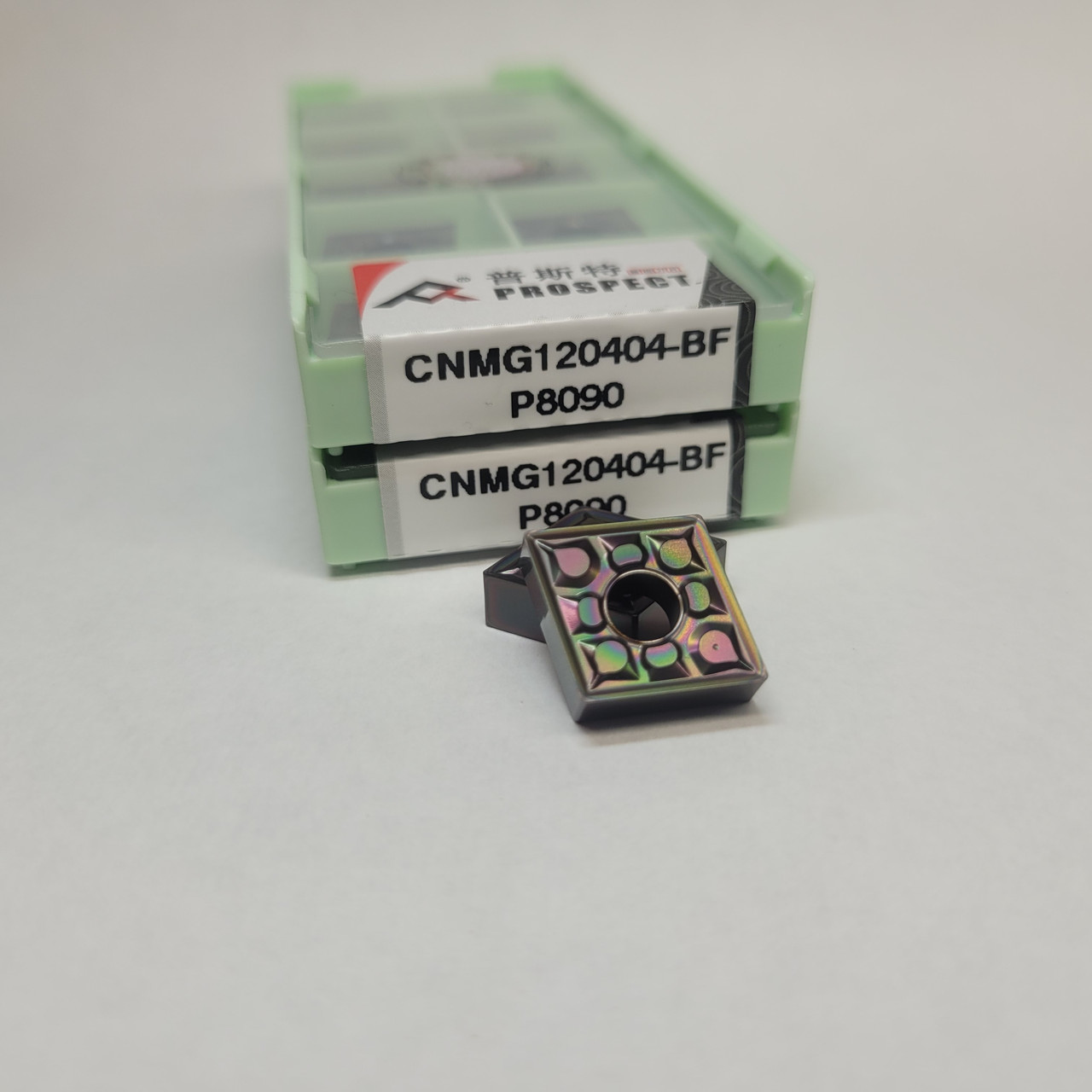 CNMG120404-BF P8090 PROSPECT (Сталь, Гартований) Твердосплавна пластина