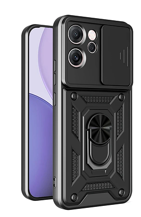 PC + TPU чехол Camshield armor на OPPO Reno 14 FS / черный, фото 1