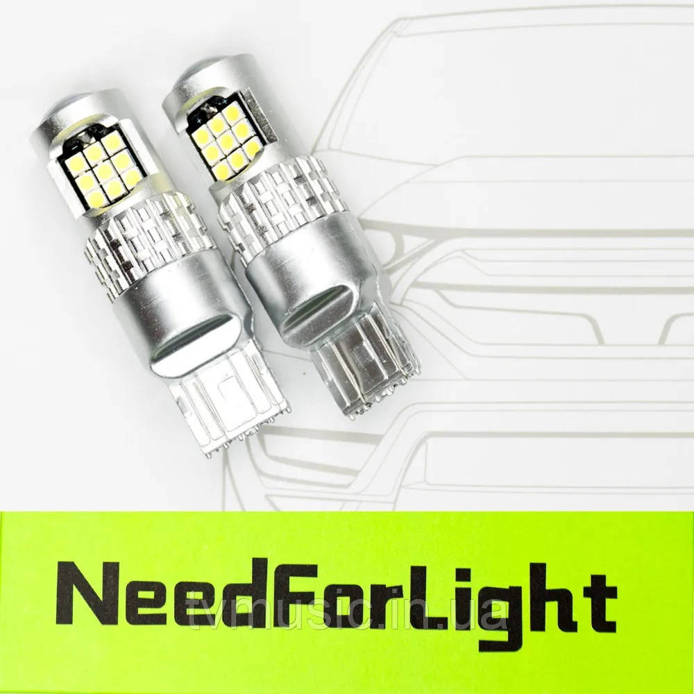 Автомобільні LED лампи NFL Shine 7440 White (2 шт.), фото 1