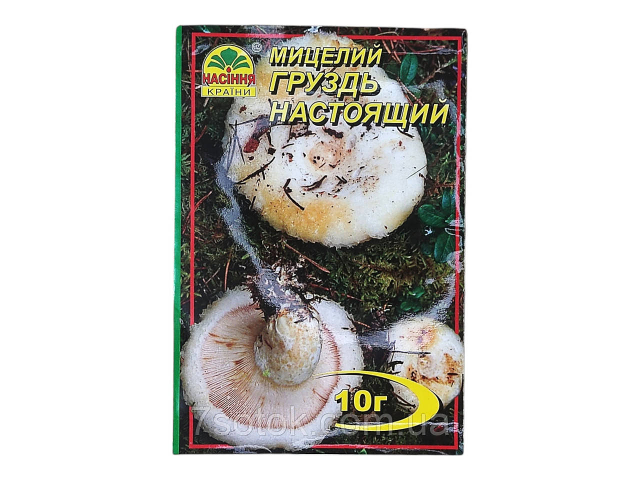 Міцелій гриба Груздь Справжній, 10г