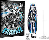 Лялька Монстер Хай Френкі Штейн Monster High Frankie Stein Doll Ріл Драма Reel Drama 2025 HKN29 Mattel Оригінал, фото 2