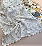 Плед муслiновий для новонароджених., фото 5