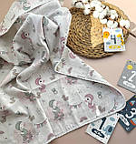 Плед муслiновий для новонароджених., фото 7